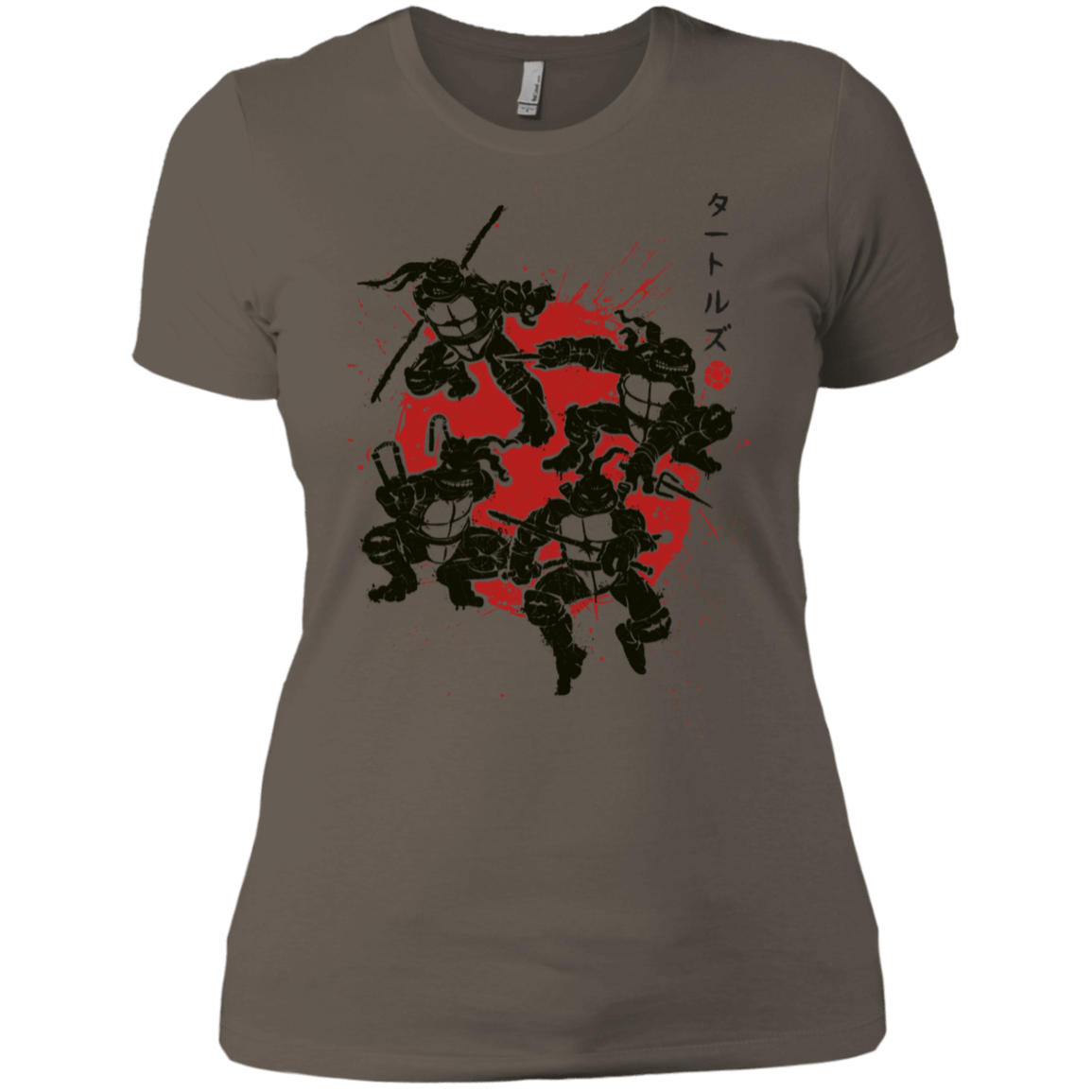 T-Shirts Warm Grey / X-Small TMNT - Mutant Warriors Women's Premium T-Shirt