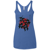 T-Shirts Vintage Royal / X-Small TMNT - Mutant Warriors Women's Triblend Racerback Tank