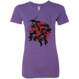 T-Shirts Purple Rush / S TMNT - Mutant Warriors Women's Triblend T-Shirt