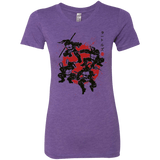 T-Shirts Purple Rush / S TMNT - Mutant Warriors Women's Triblend T-Shirt