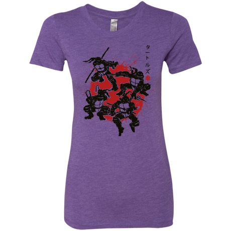 T-Shirts Purple Rush / S TMNT - Mutant Warriors Women's Triblend T-Shirt