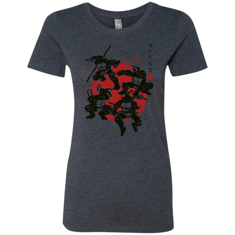 T-Shirts Vintage Navy / S TMNT - Mutant Warriors Women's Triblend T-Shirt