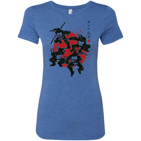 T-Shirts Vintage Royal / S TMNT - Mutant Warriors Women's Triblend T-Shirt