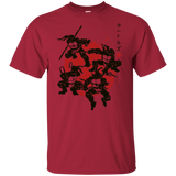 T-Shirts Cardinal / YXS TMNT - Mutant Warriors Youth T-Shirt