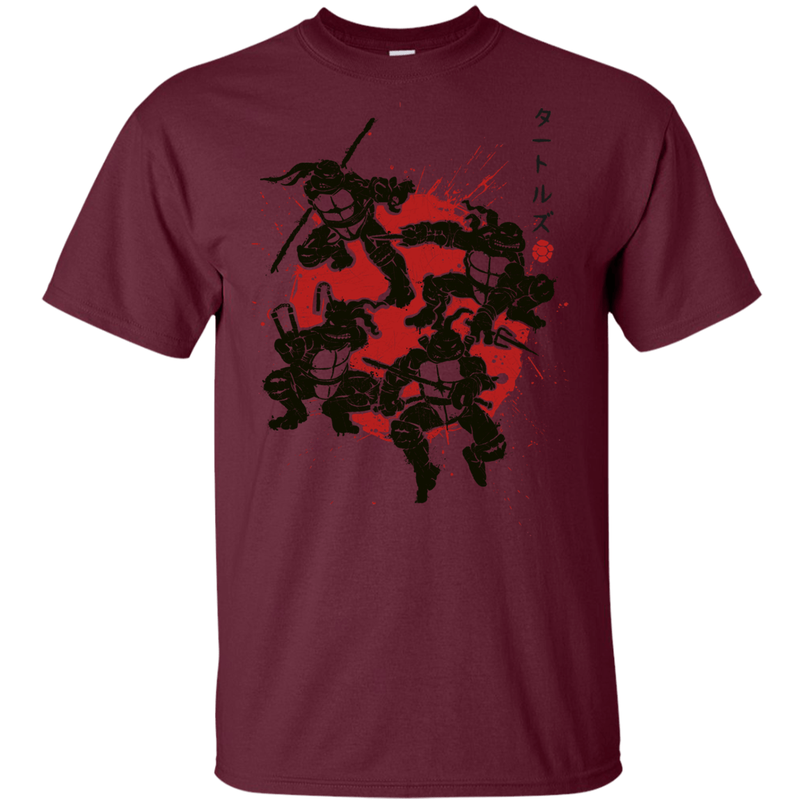 T-Shirts Maroon / YXS TMNT - Mutant Warriors Youth T-Shirt