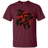 T-Shirts Maroon / YXS TMNT - Mutant Warriors Youth T-Shirt