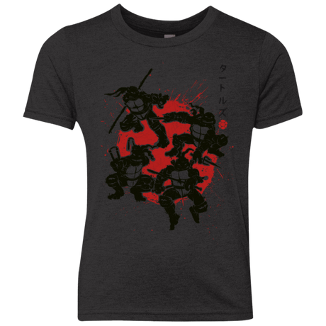 T-Shirts Vintage Black / YXS TMNT - Mutant Warriors Youth Triblend T-Shirt