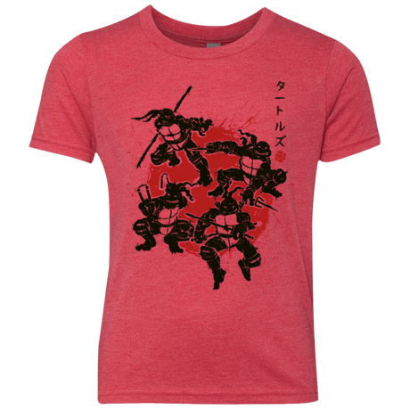 T-Shirts Vintage Red / YXS TMNT - Mutant Warriors Youth Triblend T-Shirt