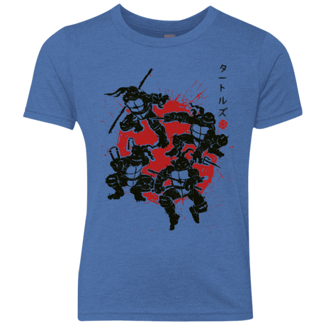 T-Shirts Vintage Royal / YXS TMNT - Mutant Warriors Youth Triblend T-Shirt