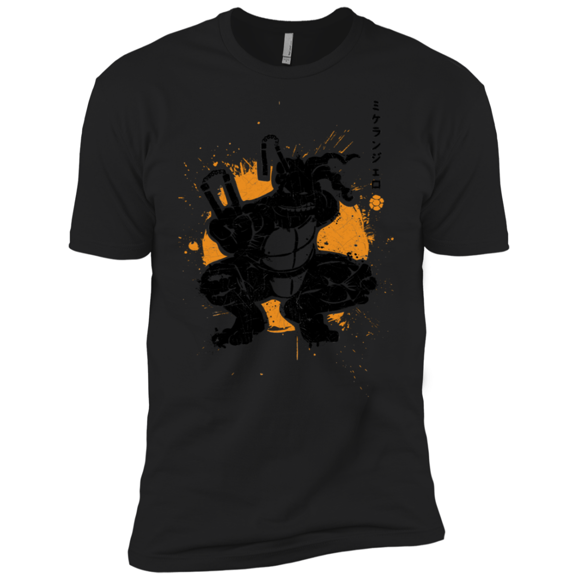T-Shirts Black / YXS TMNT - Nunchaku Warrior Boys Premium T-Shirt