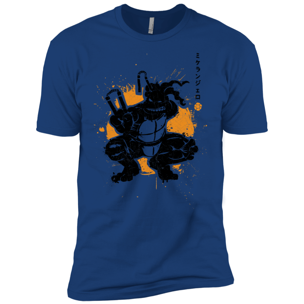T-Shirts Royal / YXS TMNT - Nunchaku Warrior Boys Premium T-Shirt