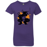 T-Shirts Purple Rush / YXS TMNT - Nunchaku Warrior Girls Premium T-Shirt