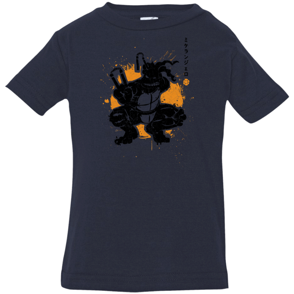 T-Shirts Navy / 6 Months TMNT - Nunchaku Warrior Infant Premium T-Shirt