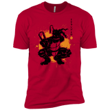 T-Shirts Red / X-Small TMNT - Nunchaku Warrior Men's Premium T-Shirt