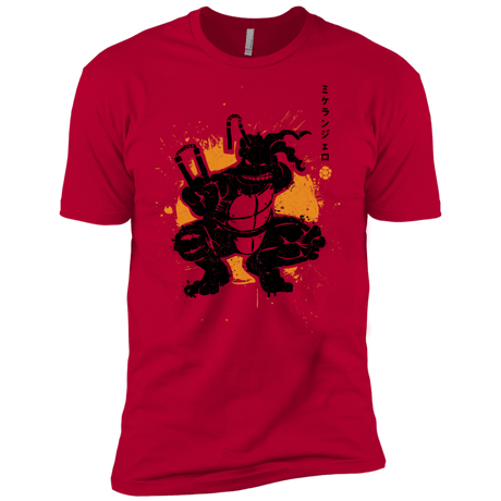 T-Shirts Red / X-Small TMNT - Nunchaku Warrior Men's Premium T-Shirt