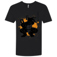 T-Shirts Black / X-Small TMNT - Nunchaku Warrior Men's Premium V-Neck