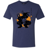 T-Shirts Vintage Navy / S TMNT - Nunchaku Warrior Men's Triblend T-Shirt