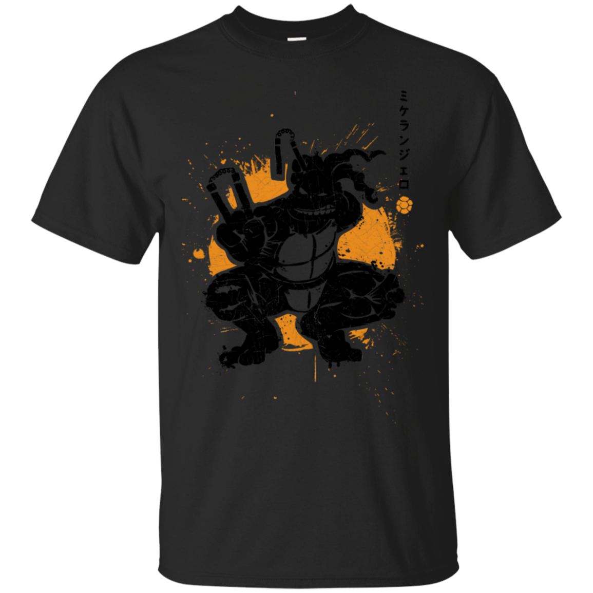 T-Shirts Black / S TMNT - Nunchaku Warrior T-Shirt