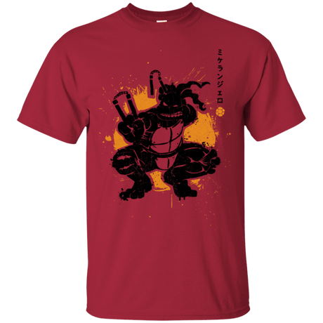 T-Shirts Cardinal / S TMNT - Nunchaku Warrior T-Shirt