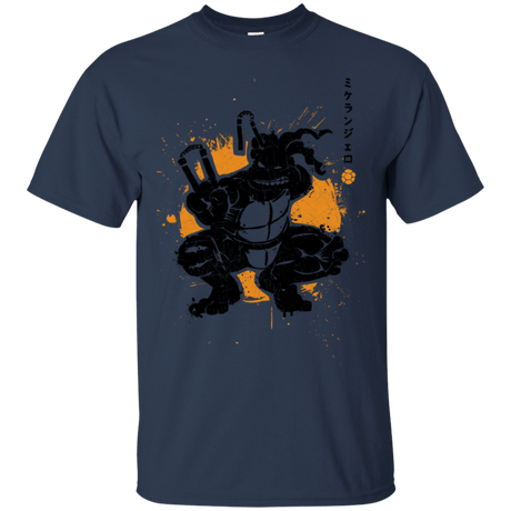 T-Shirts Navy / S TMNT - Nunchaku Warrior T-Shirt