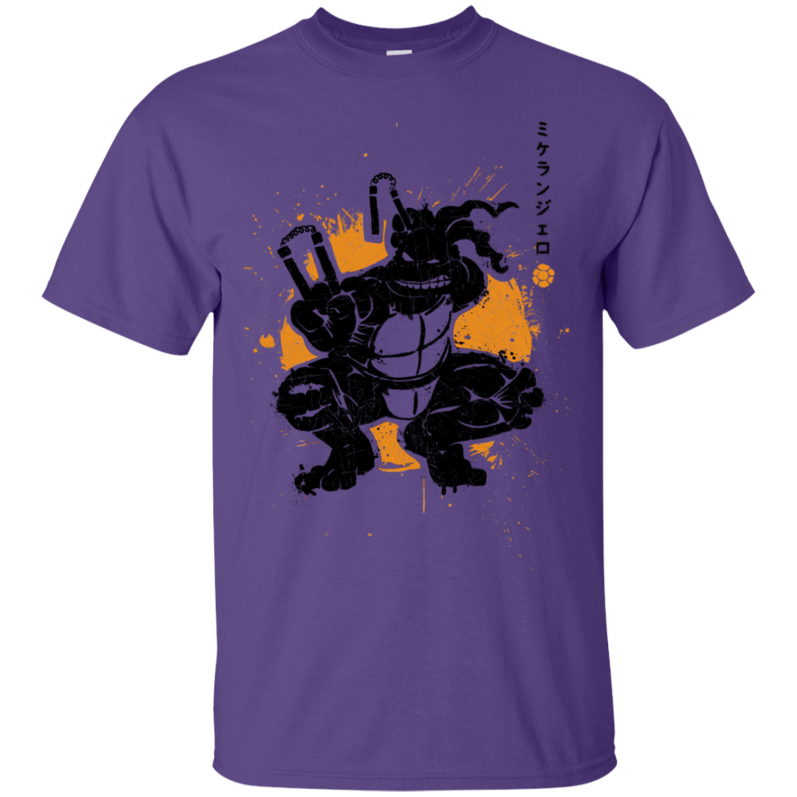 T-Shirts Purple / S TMNT - Nunchaku Warrior T-Shirt