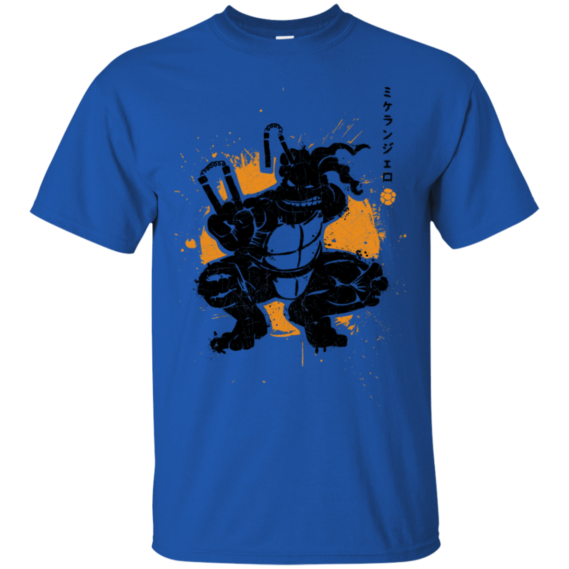 T-Shirts Royal / S TMNT - Nunchaku Warrior T-Shirt