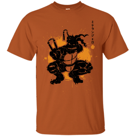 T-Shirts Texas Orange / S TMNT - Nunchaku Warrior T-Shirt