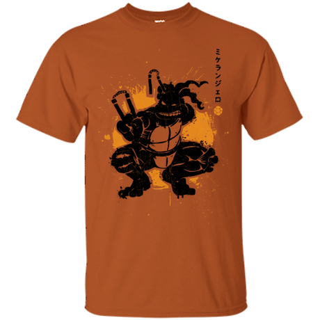 T-Shirts Texas Orange / S TMNT - Nunchaku Warrior T-Shirt