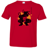 T-Shirts Red / 2T TMNT - Nunchaku Warrior Toddler Premium T-Shirt