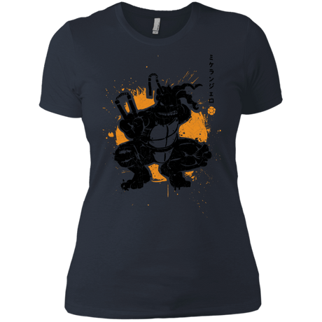 T-Shirts Indigo / X-Small TMNT - Nunchaku Warrior Women's Premium T-Shirt