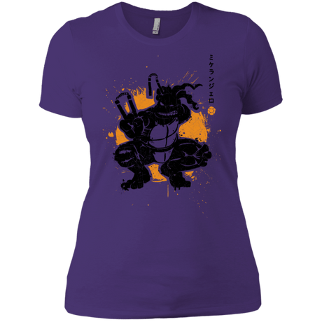 T-Shirts Purple Rush/ / X-Small TMNT - Nunchaku Warrior Women's Premium T-Shirt