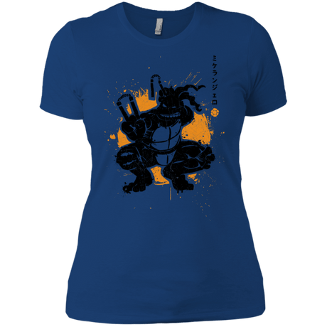 T-Shirts Royal / X-Small TMNT - Nunchaku Warrior Women's Premium T-Shirt
