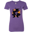 T-Shirts Purple Rush / S TMNT - Nunchaku Warrior Women's Triblend T-Shirt