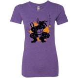 T-Shirts Purple Rush / S TMNT - Nunchaku Warrior Women's Triblend T-Shirt