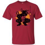 T-Shirts Cardinal / YXS TMNT - Nunchaku Warrior Youth T-Shirt