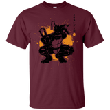 T-Shirts Maroon / YXS TMNT - Nunchaku Warrior Youth T-Shirt