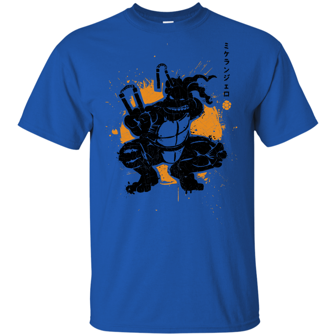 T-Shirts Royal / YXS TMNT - Nunchaku Warrior Youth T-Shirt