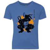 T-Shirts Vintage Royal / YXS TMNT - Nunchaku Warrior Youth Triblend T-Shirt