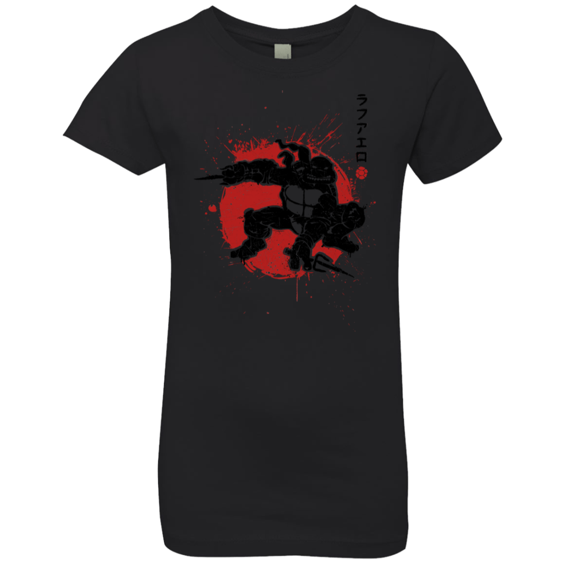 T-Shirts Black / YXS TMNT - Sai Warrior Girls Premium T-Shirt