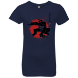 T-Shirts Midnight Navy / YXS TMNT - Sai Warrior Girls Premium T-Shirt