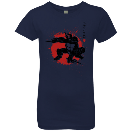 T-Shirts Midnight Navy / YXS TMNT - Sai Warrior Girls Premium T-Shirt