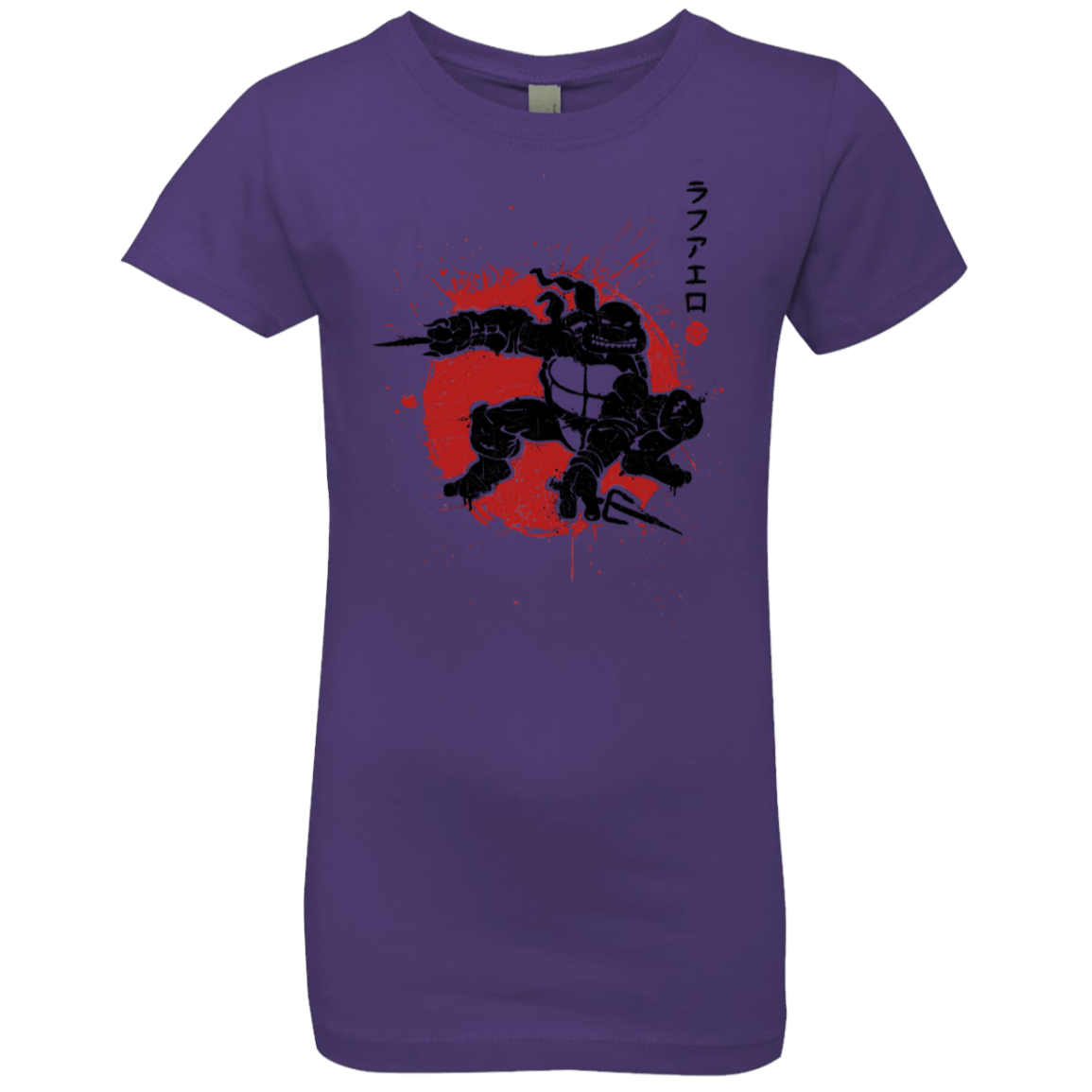 T-Shirts Purple Rush / YXS TMNT - Sai Warrior Girls Premium T-Shirt