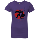 T-Shirts Purple Rush / YXS TMNT - Sai Warrior Girls Premium T-Shirt