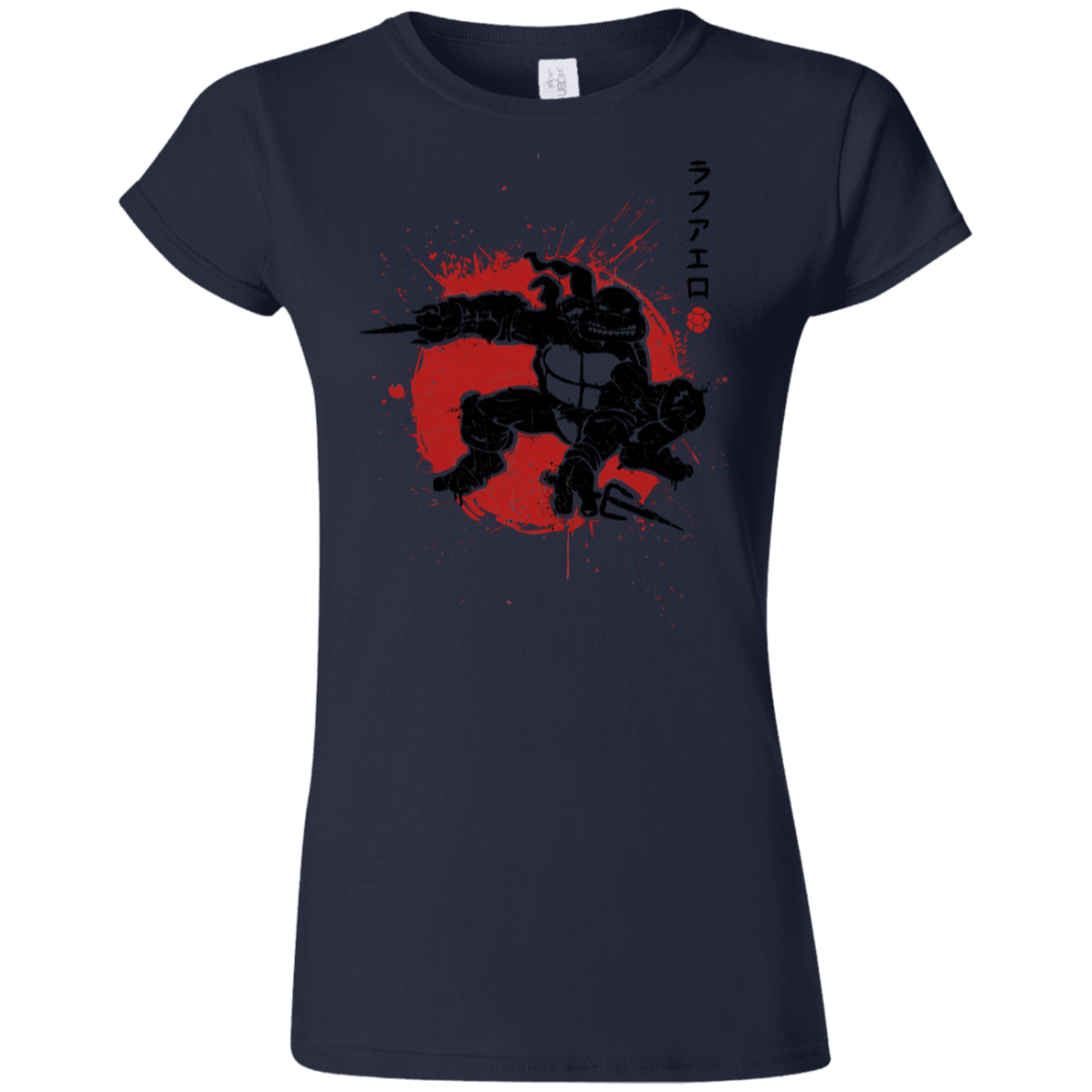 T-Shirts Navy / S TMNT - Sai Warrior Junior Slimmer-Fit T-Shirt