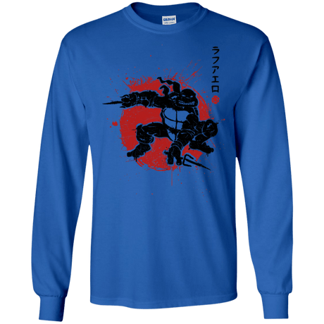 T-Shirts Royal / S TMNT - Sai Warrior Men's Long Sleeve T-Shirt