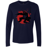T-Shirts Midnight Navy / S TMNT - Sai Warrior Men's Premium Long Sleeve