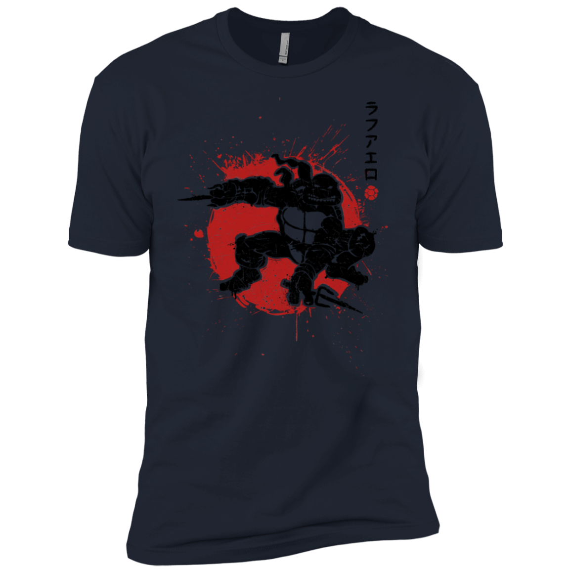 T-Shirts Midnight Navy / X-Small TMNT - Sai Warrior Men's Premium T-Shirt