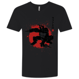 T-Shirts Black / X-Small TMNT - Sai Warrior Men's Premium V-Neck