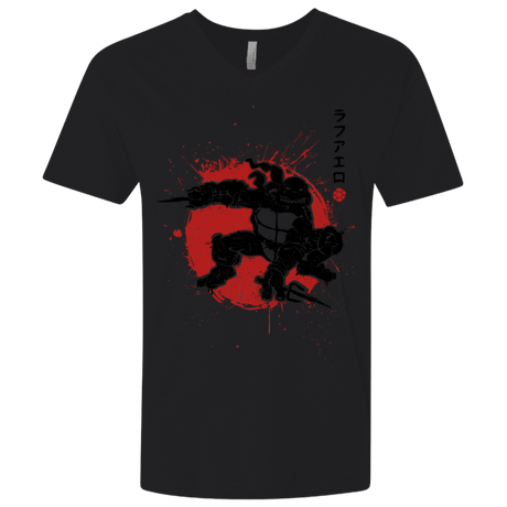 T-Shirts Black / X-Small TMNT - Sai Warrior Men's Premium V-Neck