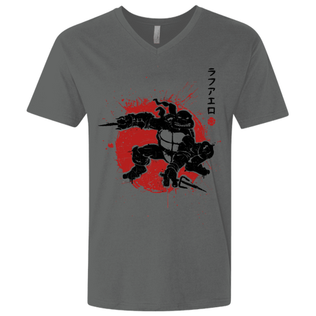T-Shirts Heavy Metal / X-Small TMNT - Sai Warrior Men's Premium V-Neck